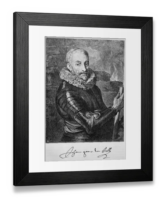 Framed Print : Johann T'Serclaes von Tilly Framed Print : Johann T'Serclaes von Tilly