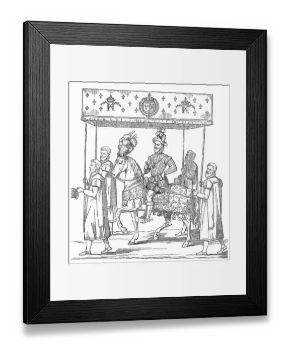 Framed Print : Henry IV of Navarre, Henri IV, Henri Quatre