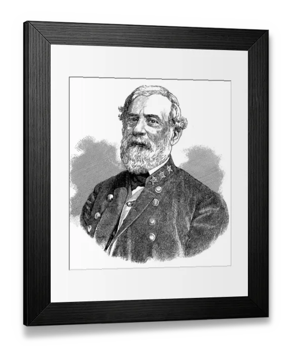 Framed Print : Robert Edward Lee, 19 January 1807 Framed Print : Robert Edward Lee, 19 January 1807