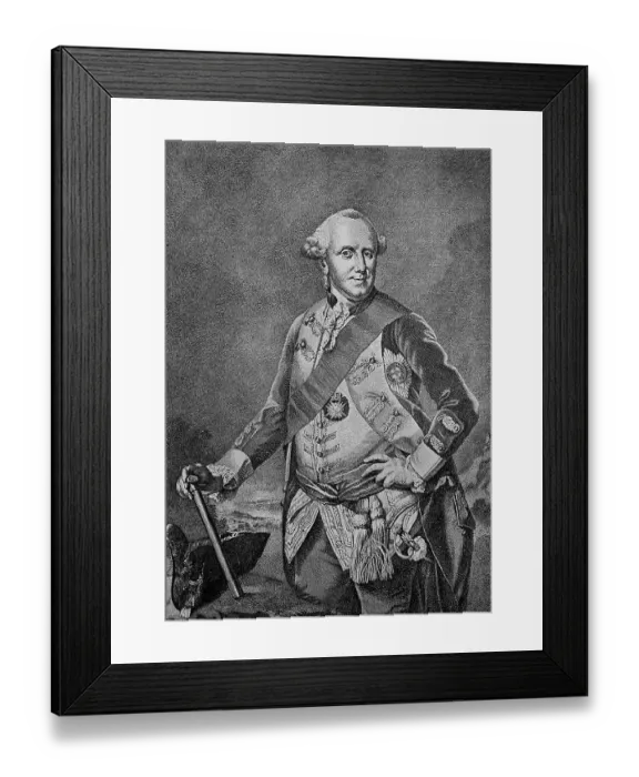 Framed Print : Ferdinand of Brunswick-Wolfenbuettel Framed Print : Ferdinand of Brunswick-Wolfenbuettel