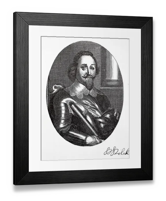 Framed Print : Heinrich Graf von Holk zu Eskildstrup Framed Print : Heinrich Graf von Holk zu Eskildstrup