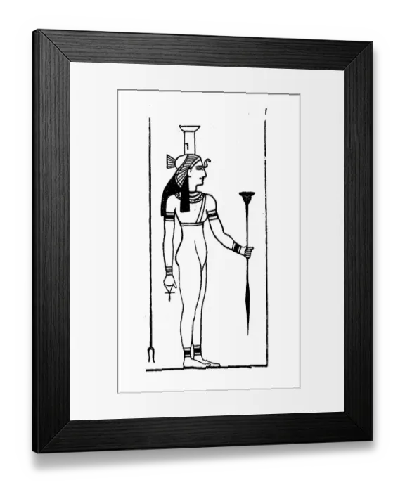 Framed Print : Nephthys, also Neb-hut or Nebet-hut Framed Print : Nephthys, also Neb-hut or Nebet-hut