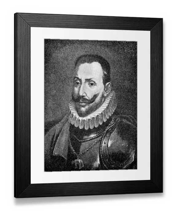 Framed Print : Matthias, 24 February 1557, 20 March 1619