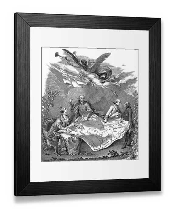 Framed Print : The situation of Poland in 1773 after the first partition of Poland Framed Print : The situation of Poland in 1773 after the first partition of Poland