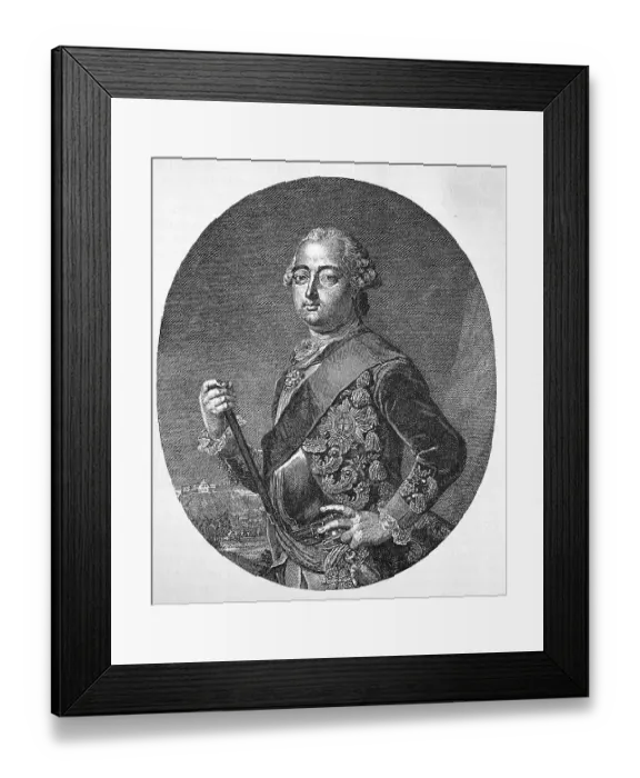 Framed Print : Frederick II 14 August 1720, 31 October 1785 Framed Print : Frederick II 14 August 1720, 31 October 1785