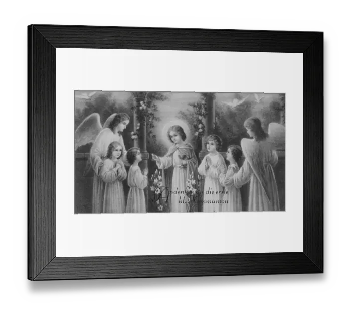 Framed Print : Religion, biblical scene, angel