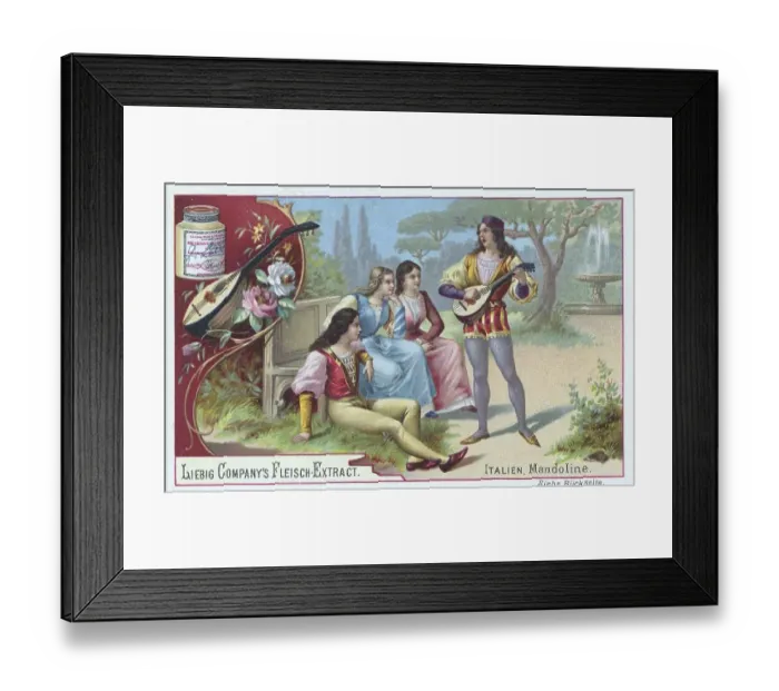 Framed Print : Series musical instrument, mandolin Framed Print : Series musical instrument, mandolin