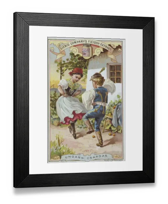 Framed Print : Picture series Dances of the Countries