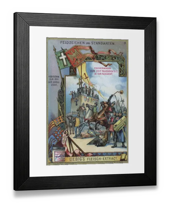 Framed Print : Series Field Signs and Standards Framed Print : Series Field Signs and Standards