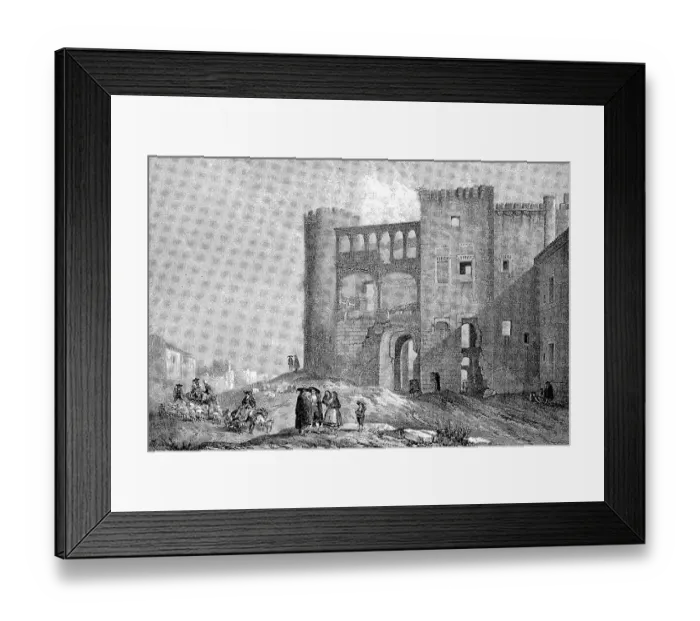 Framed Print : Castle of the Duke of Alba at Tormes Framed Print : Castle of the Duke of Alba at Tormes