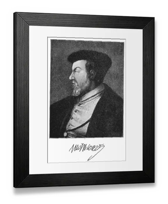 Framed Print : Anne de Montmorency, was first Duke of Montmorency and Pair of France