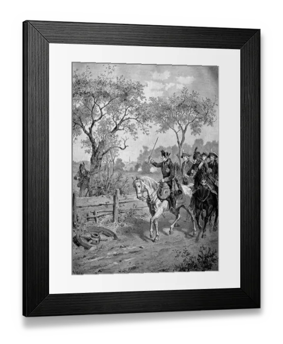 Framed Print : Frederick II the Great, Frederick the Great