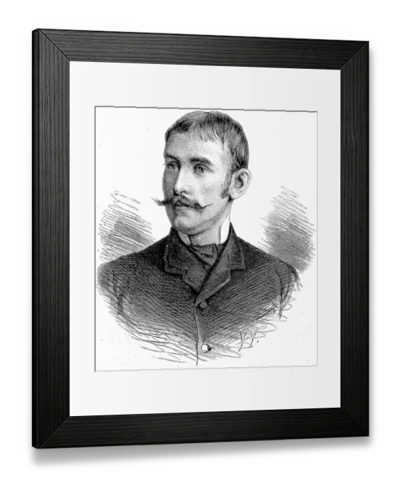 Framed Print : Carl Peters, 27 September 1856 Framed Print : Carl Peters, 27 September 1856