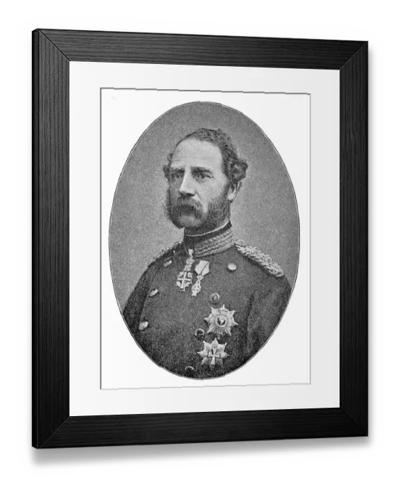Framed Print : Christian IV. 12. April 1577, 28