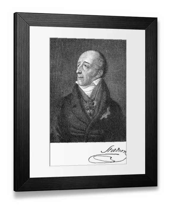Framed Print : Johann Philipp Carl Joseph, Count of Stadion-Warthausen Framed Print : Johann Philipp Carl Joseph, Count of Stadion-Warthausen