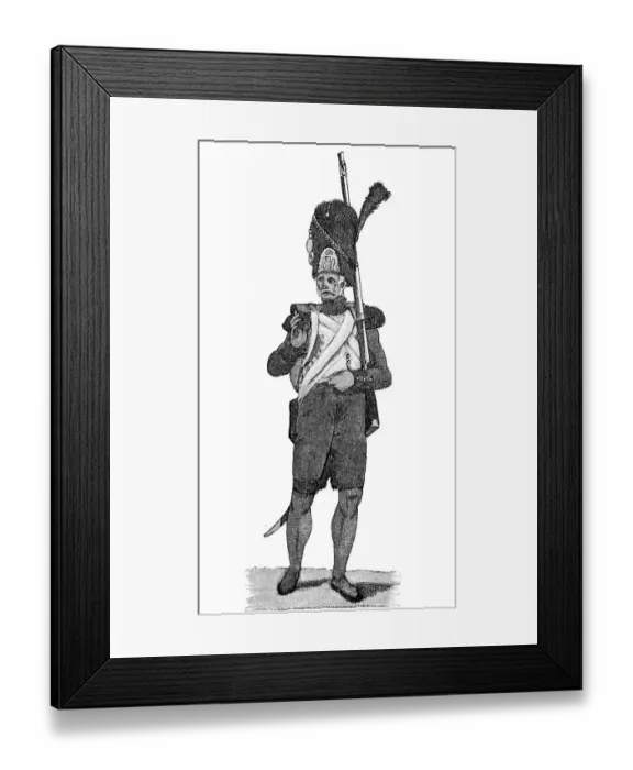 Framed Print : Grenadier of the Old Guard of Napoleon
