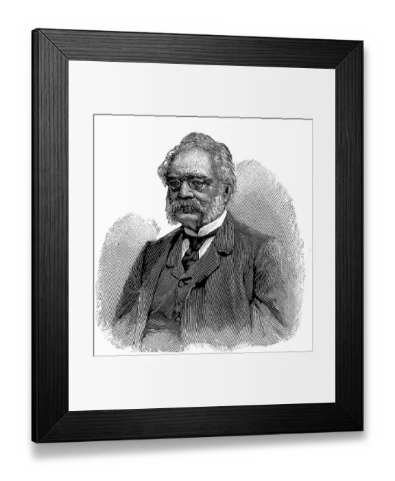 Framed Print : Ernst Werner Siemens was a German inventor and industrialist