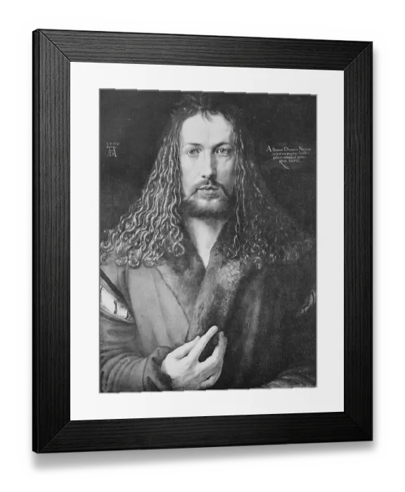 Framed Print : Albrecht Duerer was a painter, graphic artist and theorist of the German Renaissance