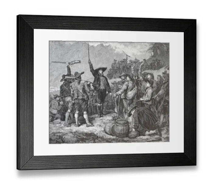 Framed Print : Andreas Hofer at Iselsberg, Austria
