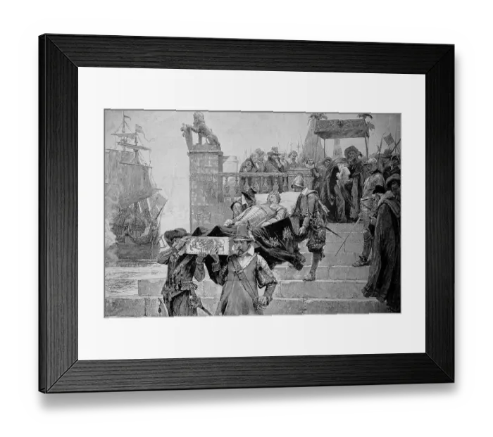 Framed Print : Gustav II Adolphus, 9 December 1594