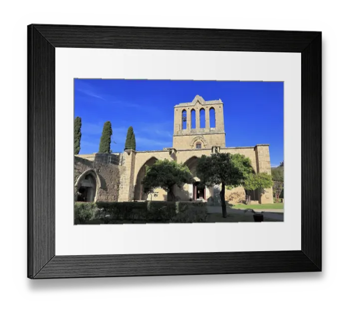 Framed Print : Bellapais Abbey, Beautiful Peace Framed Print : Bellapais Abbey, Beautiful Peace