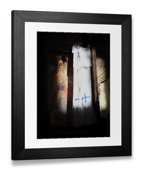 Framed Print : Bellapais, Beylerbeyi, parts of a Gothic monastery ruin Framed Print : Bellapais, Beylerbeyi, parts of a Gothic monastery ruin