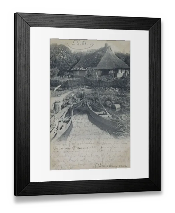 Framed Print : Gothmund near Luebeck, Schleswig-Holstein