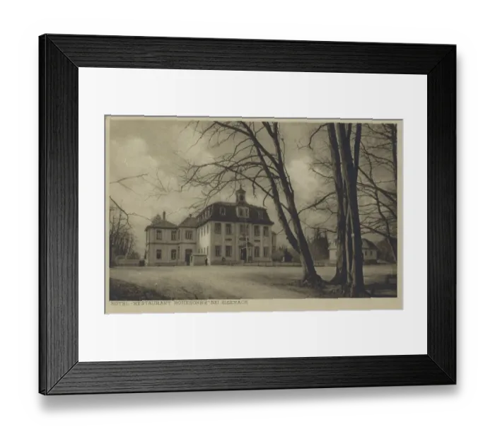 Framed Print : Hotel Hohe Sonne near Eisenach