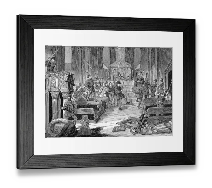 Framed Print : German Peasants War, 1524-1526
