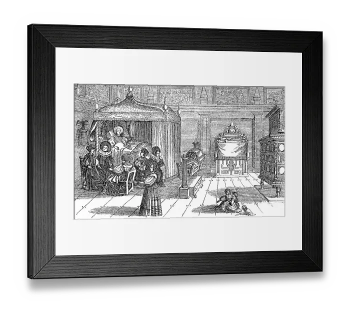 Framed Print : Cultural condition in the 17th century