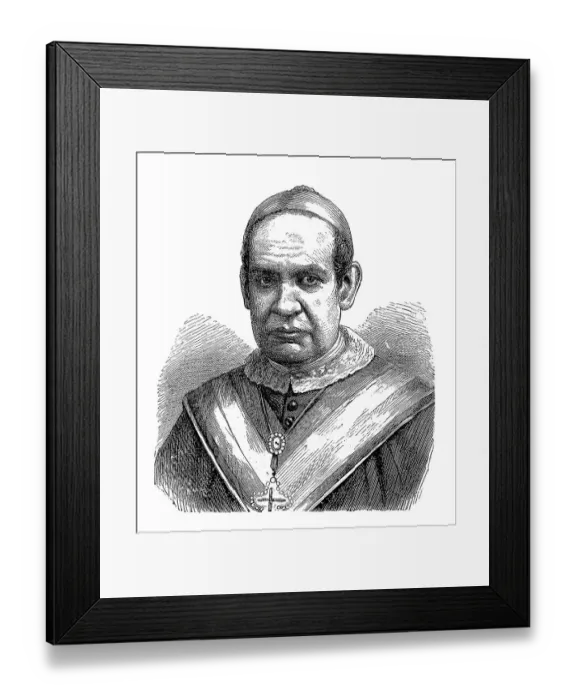 Framed Print : Antonius Maria Claret y Clara (23 December 1807 as Antonius Claret y Clara in Sallent) (died 24 October 1870)