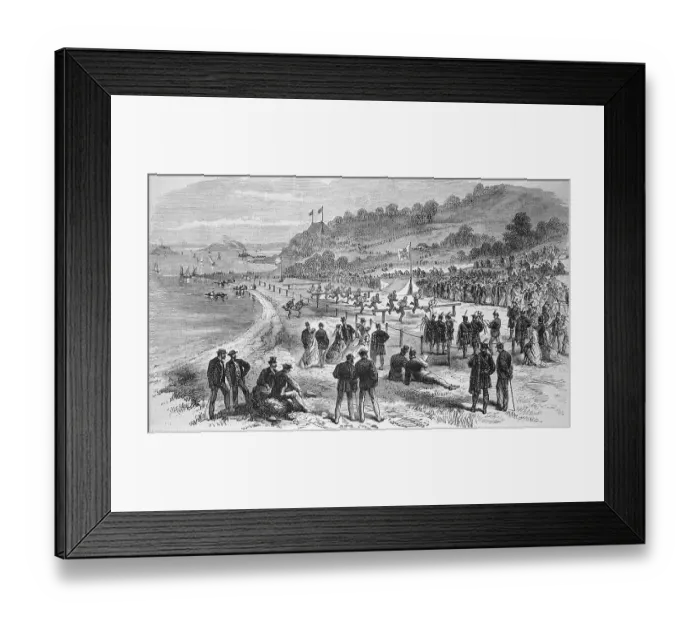 Framed Print : Games of the Caledonian club in San Francisco