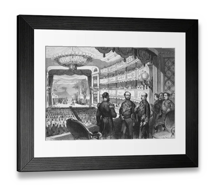 Framed Print : Events in Spain, a performance at the theatre theatre de loriente Framed Print : Events in Spain, a performance at the theatre theatre de loriente