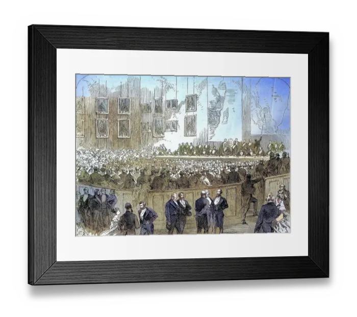 Framed Print : Societe Geograpique de Londres Framed Print : Societe Geograpique de Londres