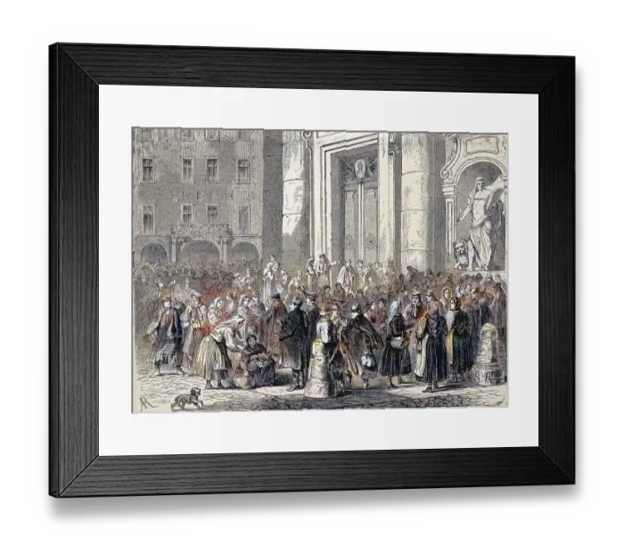 Framed Print : The Servants Fair, Servants Fair Framed Print : The Servants Fair, Servants Fair