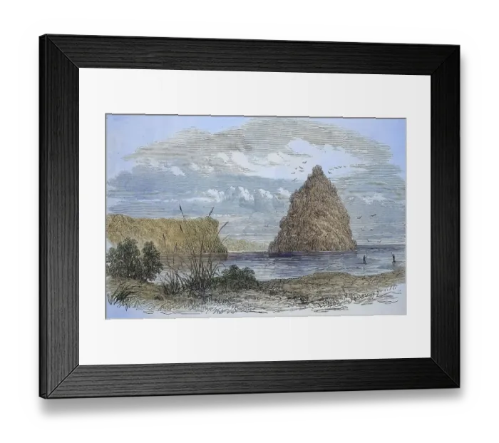 Framed Print : Mouth of the Wanganui into the Tasman Sea Framed Print : Mouth of the Wanganui into the Tasman Sea