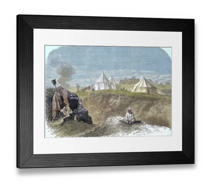 Framed Print : Egyptian border post on the border with Abyssinia Framed Print : Egyptian border post on the border with Abyssinia
