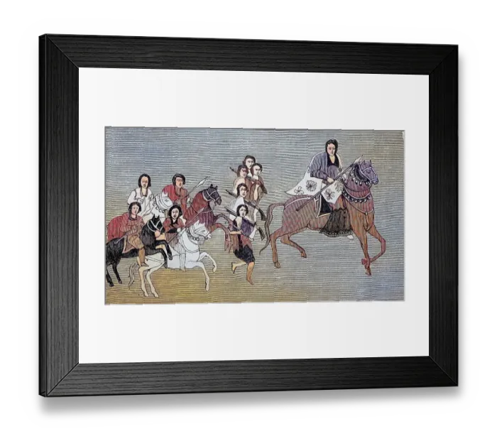 Framed Print : Abyssinia, Abyssinian prince travelling Framed Print : Abyssinia, Abyssinian prince travelling
