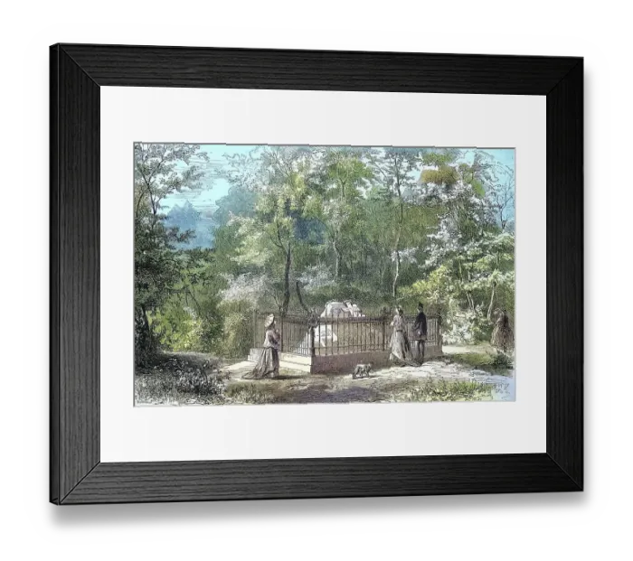 Framed Print : Monument commemorating the Prussian soldiers of the 2nd Silesian Grenadier Regiment who fell in battle on 27 June 1866 Framed Print : Monument commemorating the Prussian soldiers of the 2nd Silesian Grenadier Regiment who fell in battle on 27 June 1866