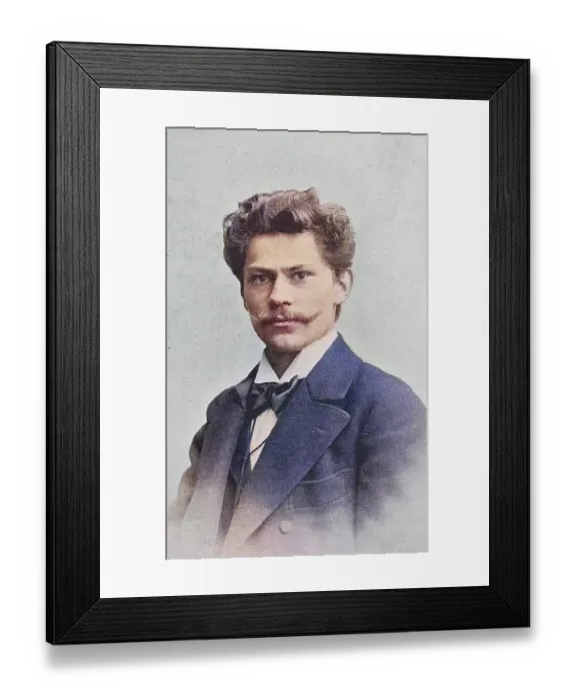 Framed Print : Jan Szczepanik, 1872 to 1926, Polish inventor Framed Print : Jan Szczepanik, 1872 to 1926, Polish inventor