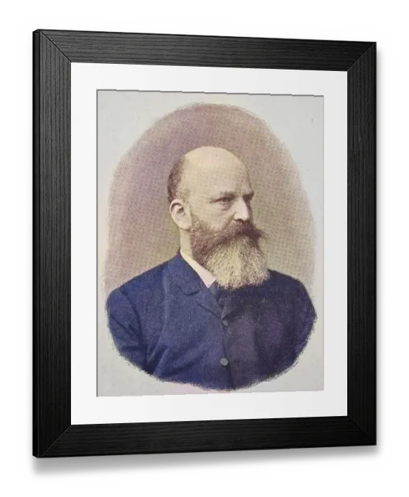 Framed Print : Georg Moritz Ebers, 1837-1898, German Egyptologist and writer Framed Print : Georg Moritz Ebers, 1837-1898, German Egyptologist and writer