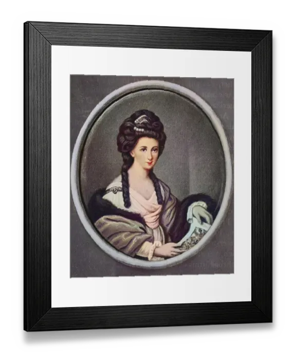 Framed Print : Maria Anna Angelika Kauffmann, 1741-1807 Framed Print : Maria Anna Angelika Kauffmann, 1741-1807