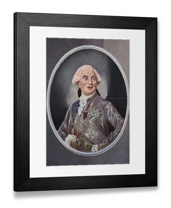 Framed Print : Louis, Louis XVI, 1754-1793, born Louis-Auguste