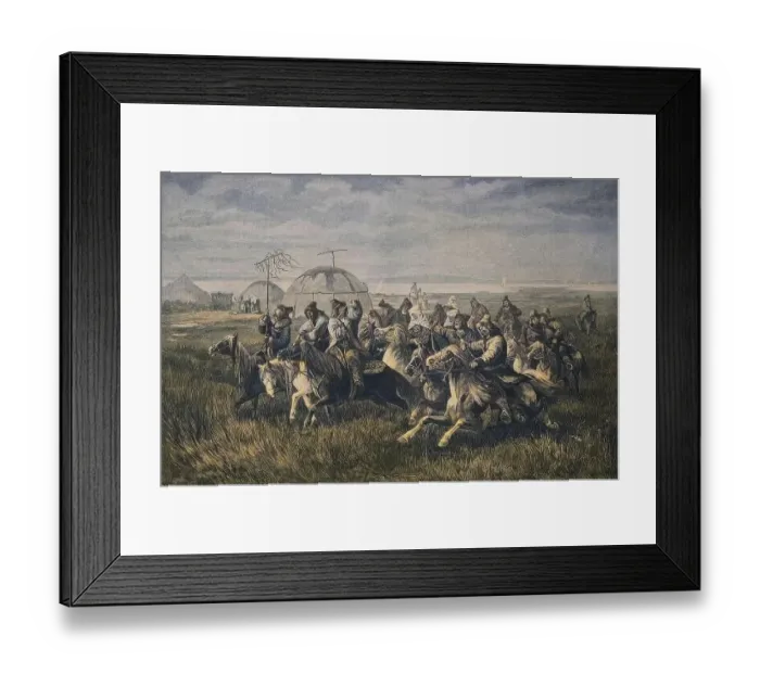 Framed Print : Wedding celebration in the Kalmyks Framed Print : Wedding celebration in the Kalmyks