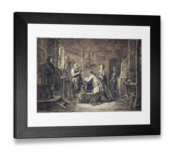 Framed Print : Scotland, Gretna Green, A Private Wedding at the Blacksmith's Framed Print : Scotland, Gretna Green, A Private Wedding at the Blacksmith's
