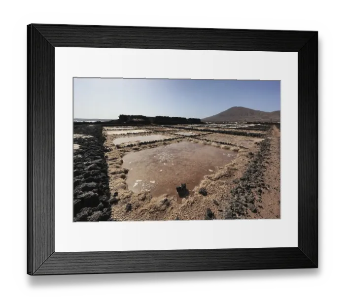 Framed Print : Salt mining at Salina Los Cocoteros Framed Print : Salt mining at Salina Los Cocoteros