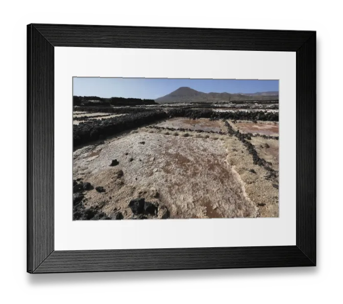 Framed Print : Salt mining at Salina Los Cocoteros Framed Print : Salt mining at Salina Los Cocoteros