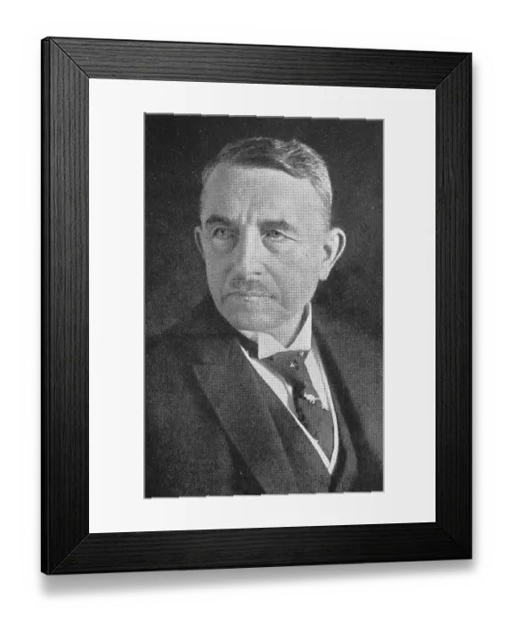 Framed Print : Heinrich Albert Schnee, 4 February 1871 - 23 June 1949