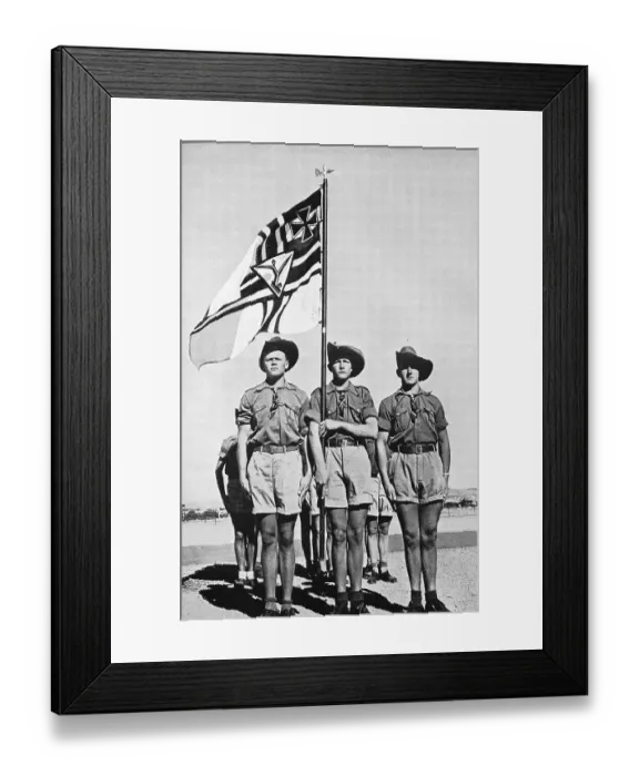 Framed Print : Youth in German Southwest, Colony