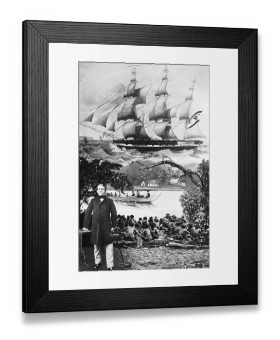 Framed Print : Johan Cesar Godeffroy (1 July 1813 - 9 February 1885) Framed Print : Johan Cesar Godeffroy (1 July 1813 - 9 February 1885)
